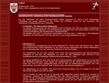 Tablet Screenshot of fussball.vfv-hildesheim.com